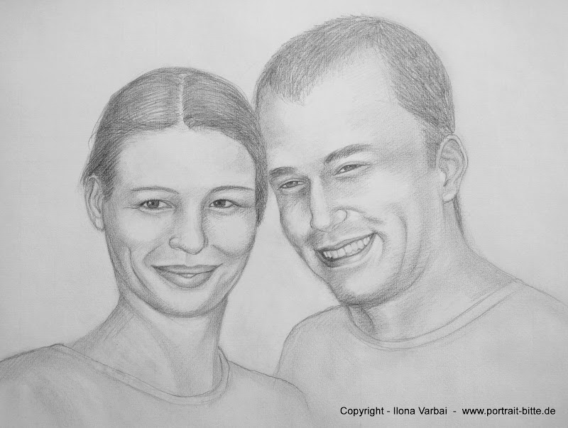 Paarportrait nach Foto